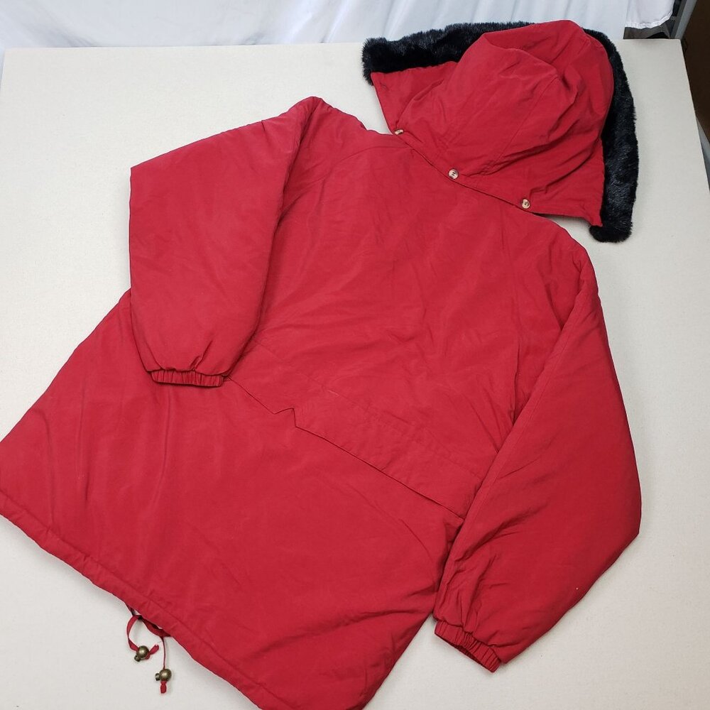 Norm Thompson Women's Quilted Down Hooded Heavy Coat Sz XL NEW WITH TAGS!!! - Picture 5 of 10